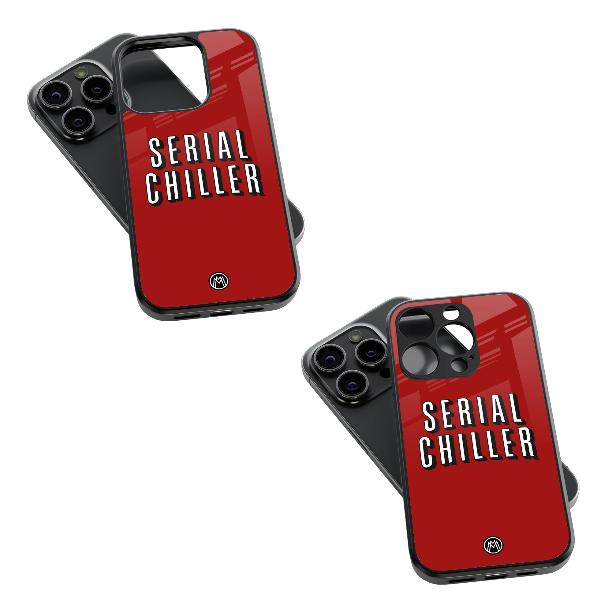 Trendy Glass Back Mobile Case for iPhone, Samsung, Redmi, OnePlus, Google Pixel, Motorola