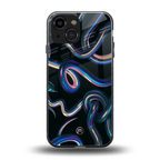 serpent back phone cover | glass case for iphone 13 mini