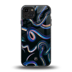 serpent back phone cover | glass case for iphone 15
