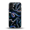 serpent back phone cover | glass case for iphone 16 plus