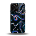serpent back phone cover | glass case for iphone 16 pro max