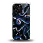serpent back phone cover | glass case for iphone 16 pro max