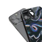 serpent back phone cover | glass case for iphone 15 plus