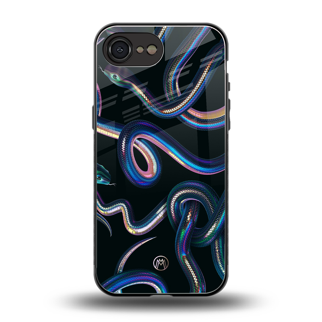 serpent back phone cover | glass case for iphone 16e