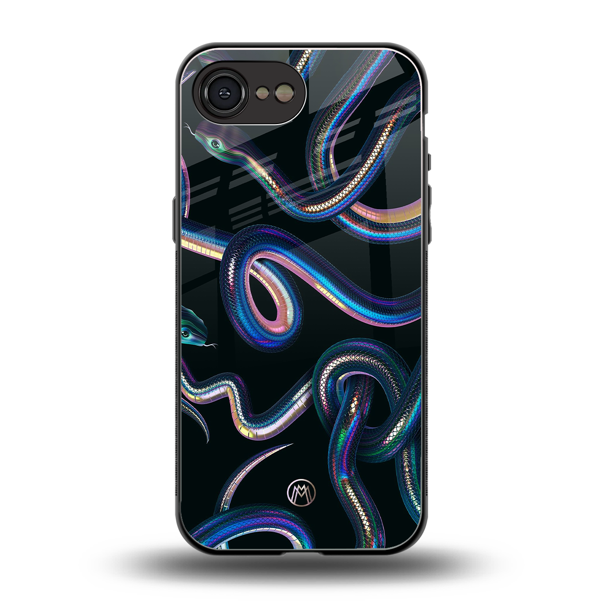 serpent back phone cover | glass case for iphone 16e