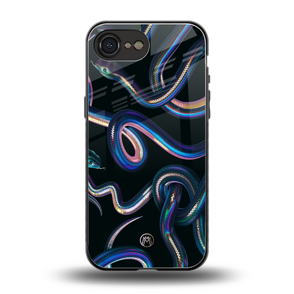 serpent back phone cover | glass case for iphone 16e