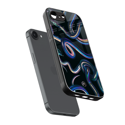 serpent back phone cover | glass case for iphone 16e