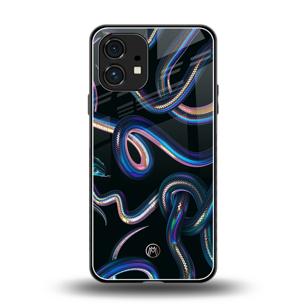 serpent back phone cover | glass case for nothing phone 1