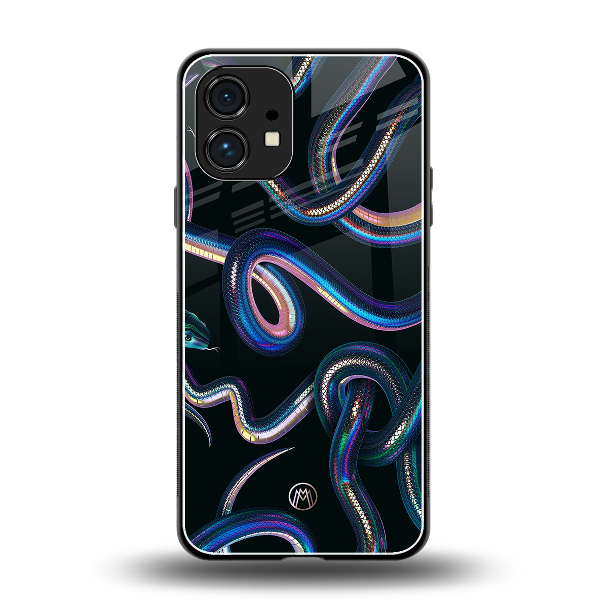 serpent back phone cover | glass case for nothing phone 1