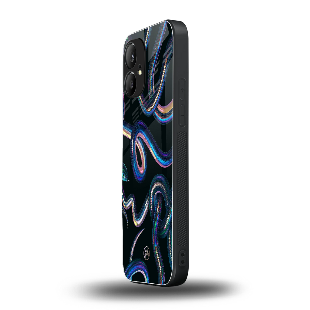 serpent back phone cover | glass case for nothing phone 1