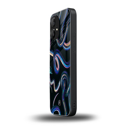 serpent back phone cover | glass case for nothing phone 1