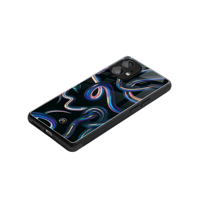 serpent back phone cover | glass case for nothing phone 1