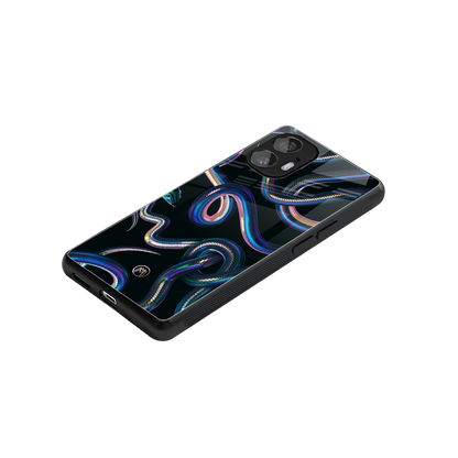serpent back phone cover | glass case for nothing phone 2