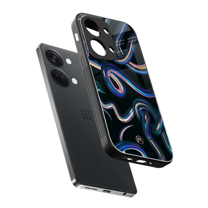serpent back phone cover | glass case for oneplus nord 3