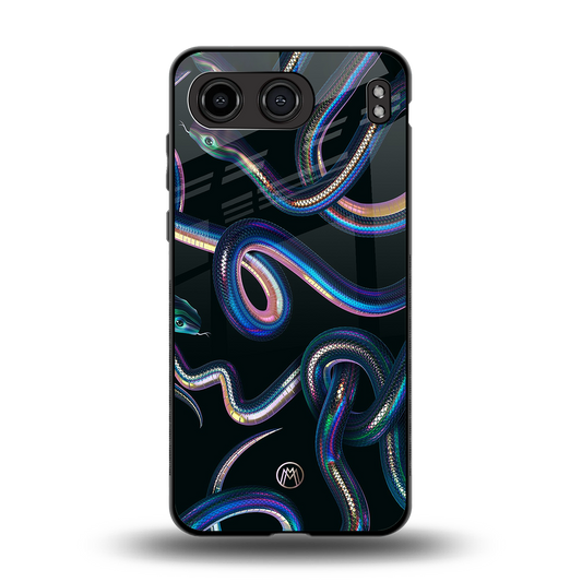 serpent back phone cover | glass case for oneplus nord 4