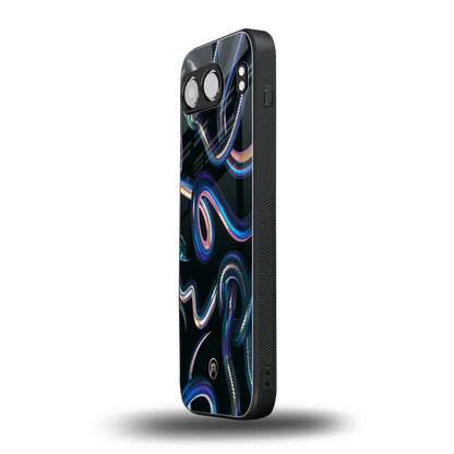serpent back phone cover | glass case for oneplus nord 4