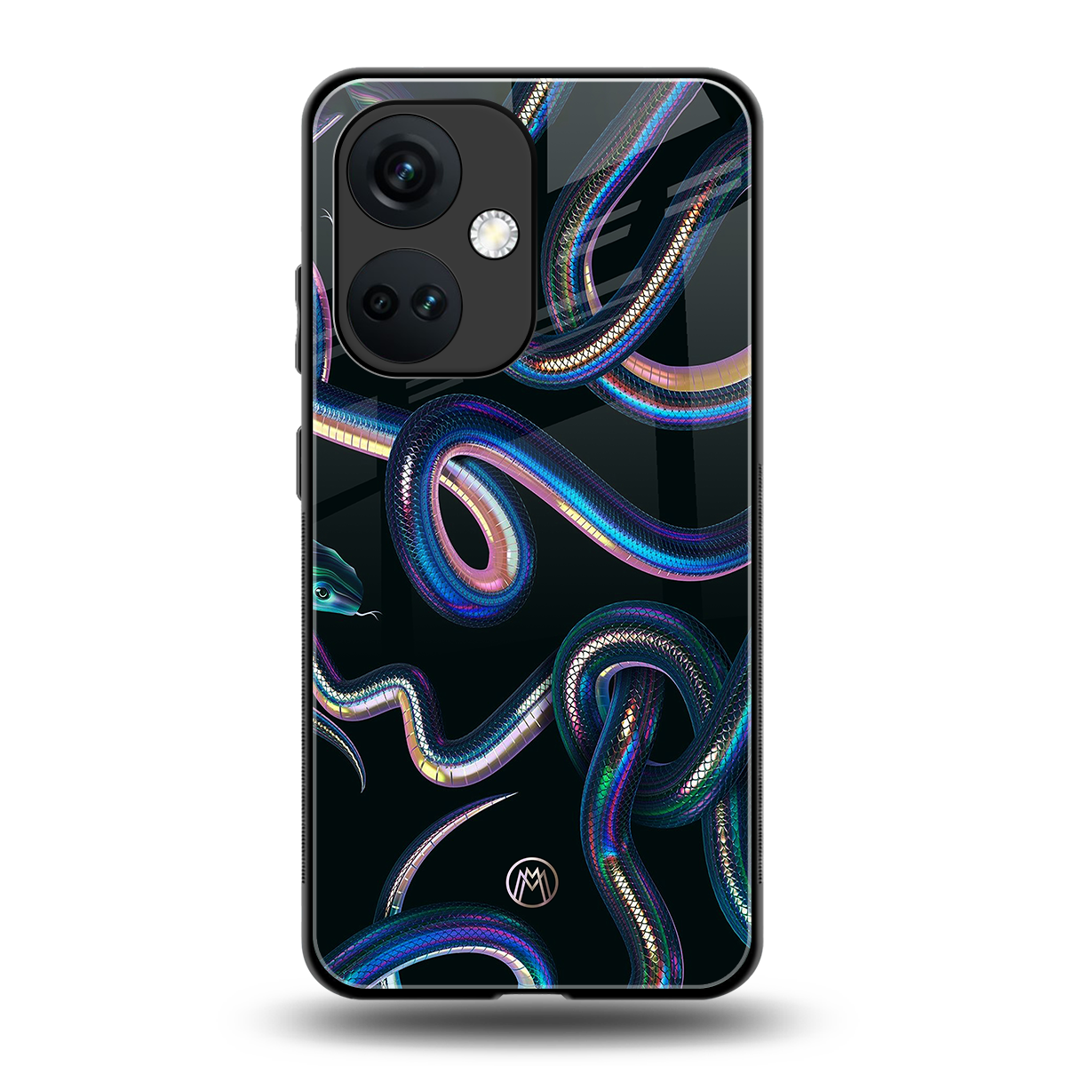 serpent back phone cover | glass case for oneplus nord ce 3
