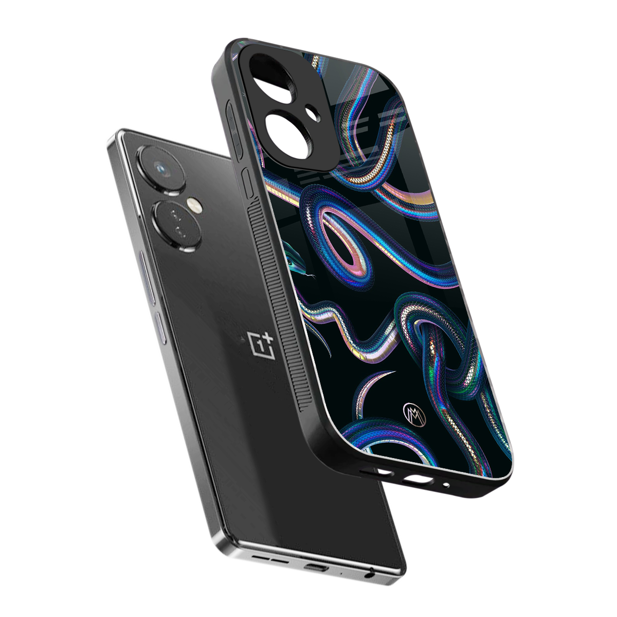 serpent back phone cover | glass case for oneplus nord ce 3