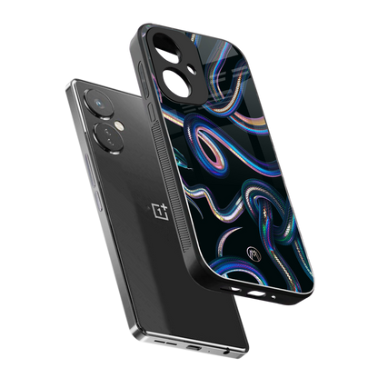 serpent back phone cover | glass case for oneplus nord ce 3