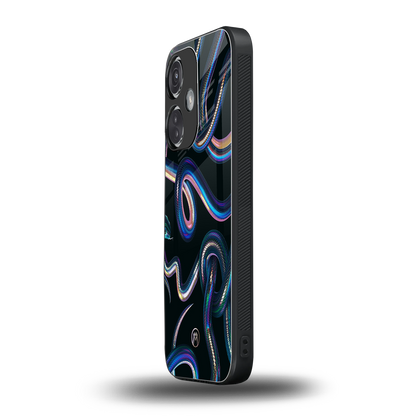 serpent back phone cover | glass case for oneplus nord ce 3