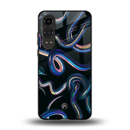serpent back phone cover | glass case for oneplus nord ce 4 lite