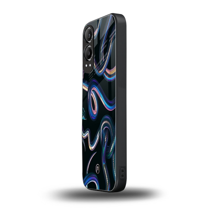 serpent back phone cover | glass case for oneplus nord ce 4 lite