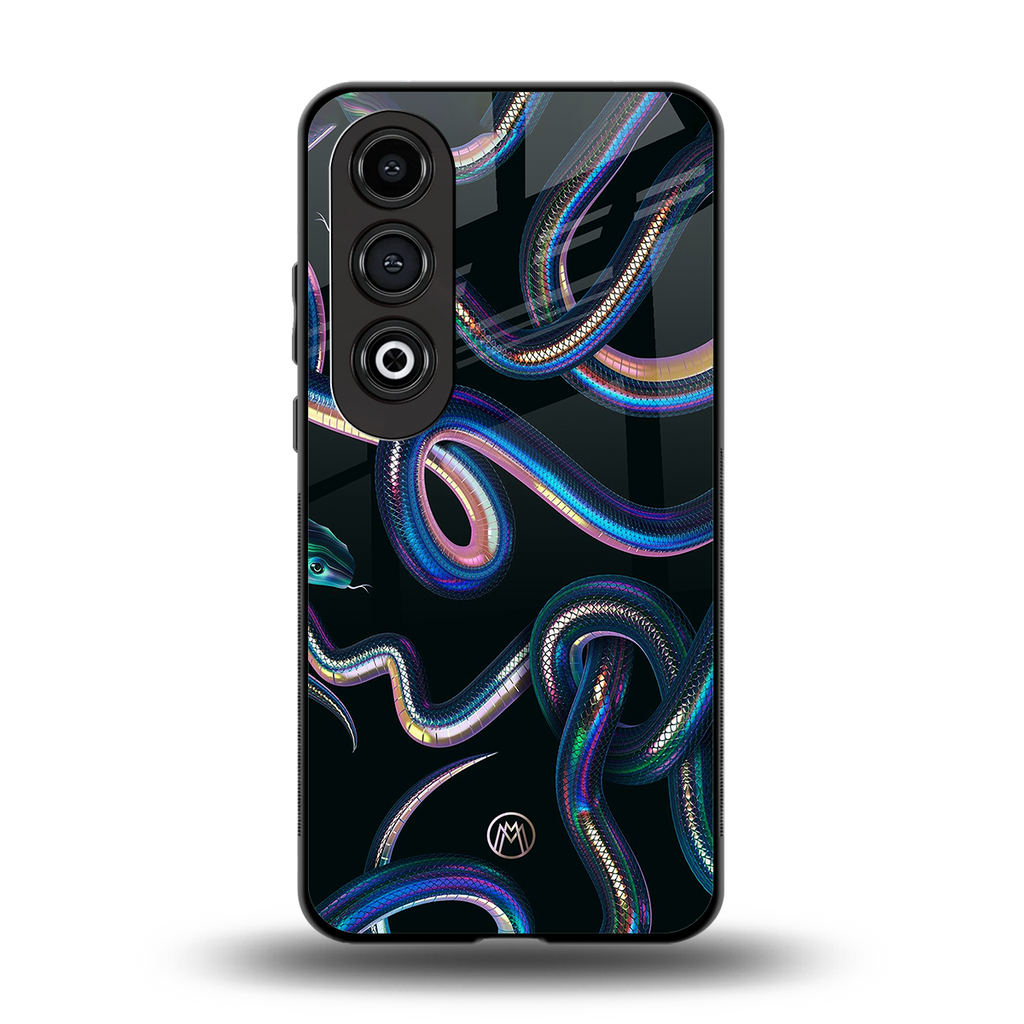 serpent back phone cover | glass case for oneplus nord ce 4