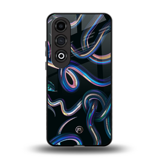 serpent back phone cover | glass case for oneplus nord ce 4