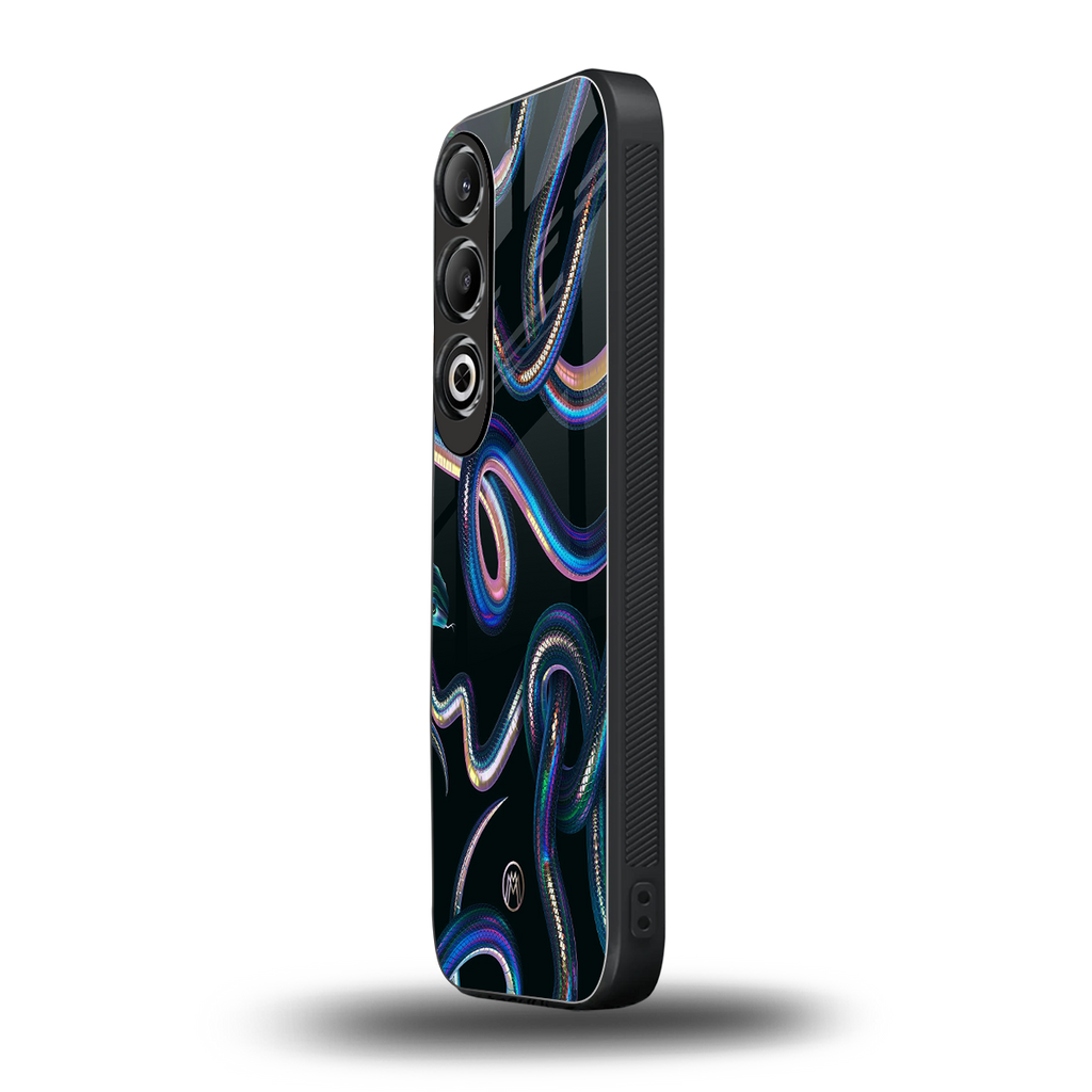 serpent back phone cover | glass case for oneplus nord ce 4