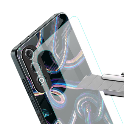 serpent back phone cover | glass case for oneplus nord ce 4