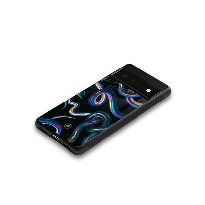 serpent back phone cover | glass case for Google Pixel 6A