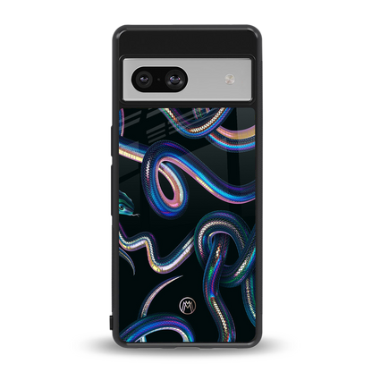 serpent back phone cover | glass case for Google Pixel 7