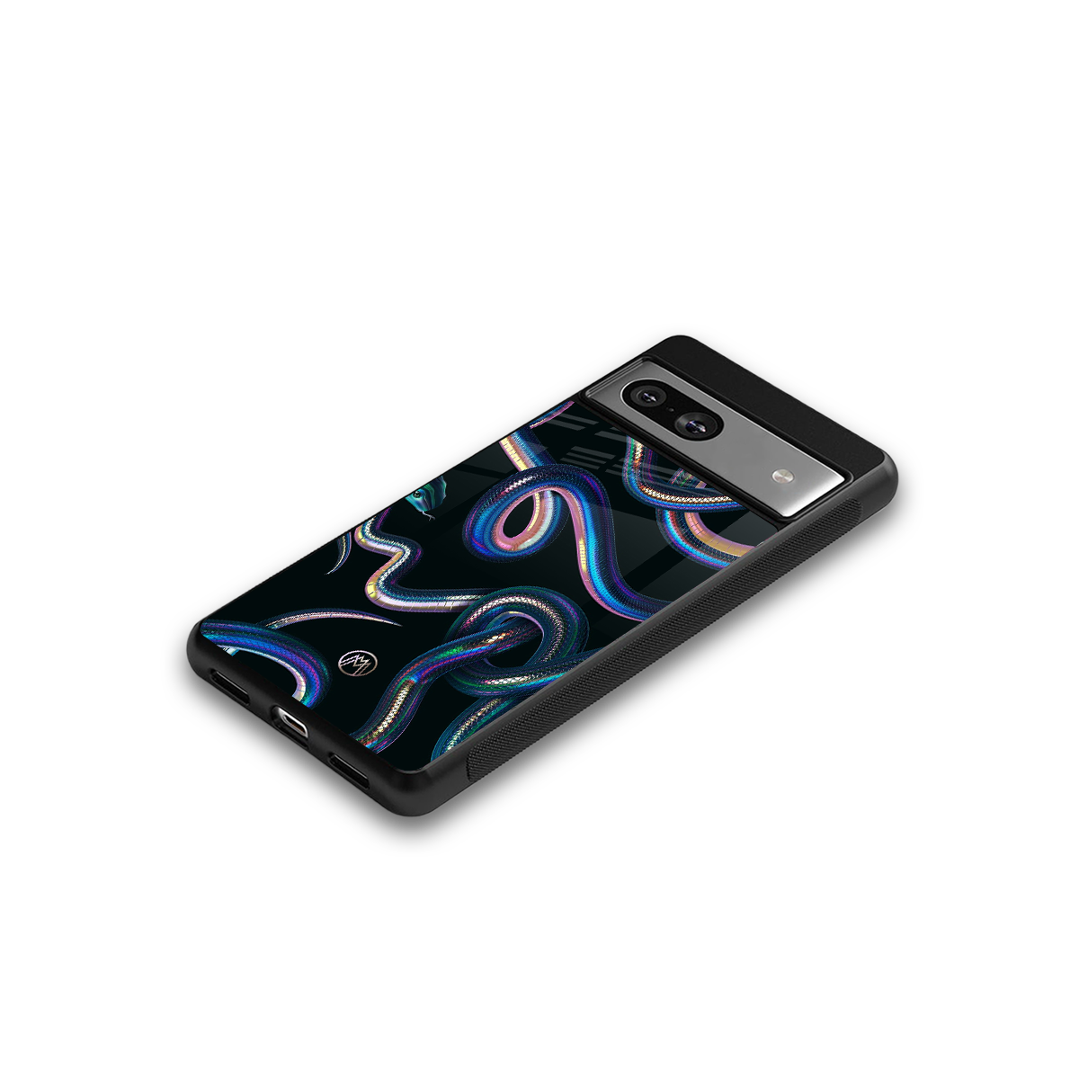 serpent back phone cover | glass case for Google Pixel 7