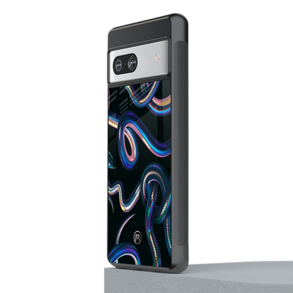 serpent back phone cover | glass case for Google Pixel 7