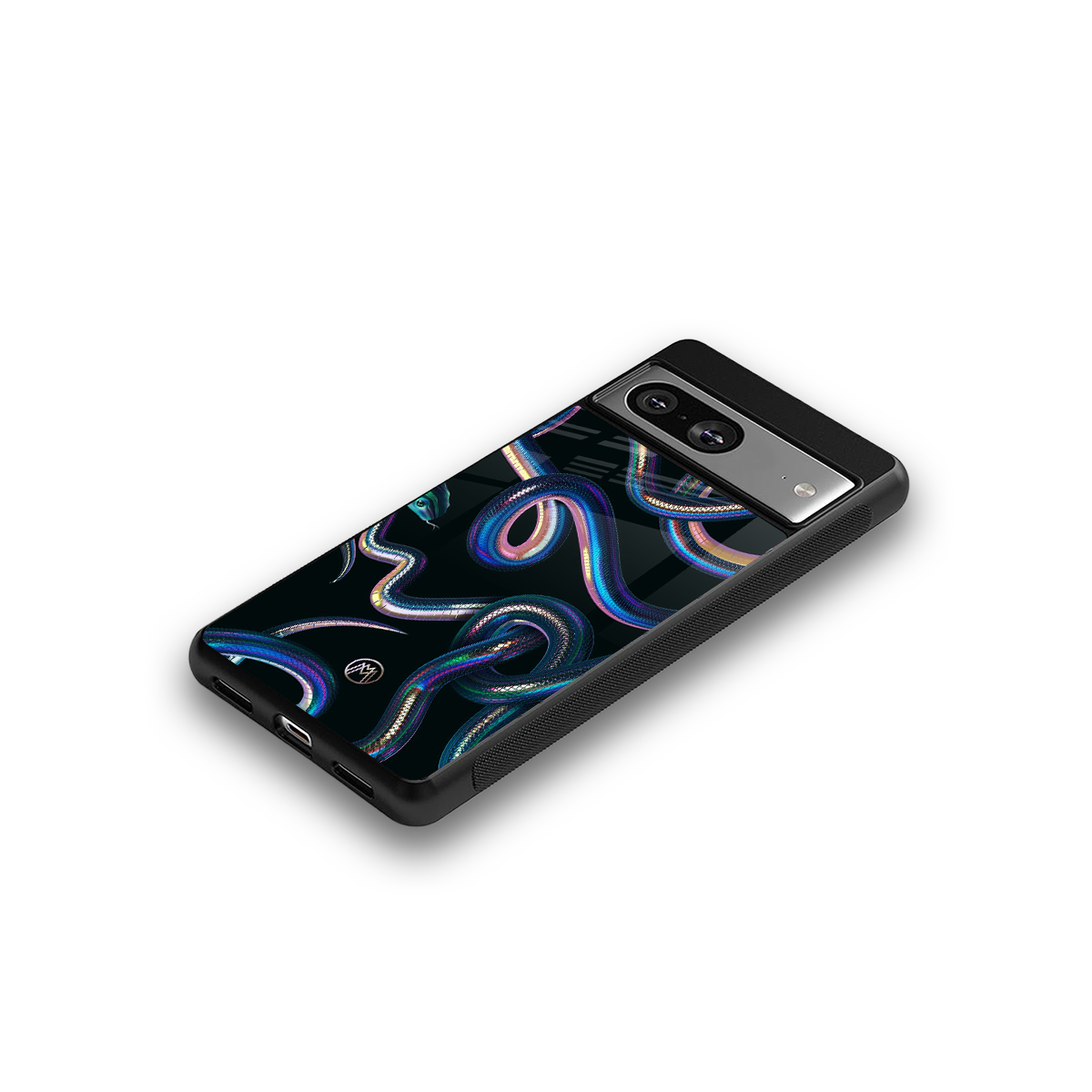 serpent back phone cover | glass case for Google Pixel 8