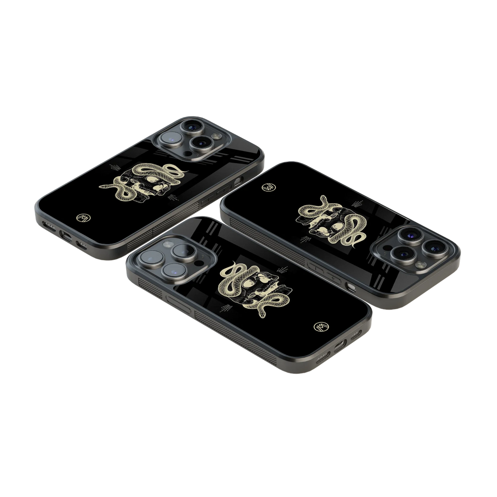 Luxury Glass Back Mobile Cover for iPhone, Samsung Galaxy, OnePlus, Pixel, Redmi & More