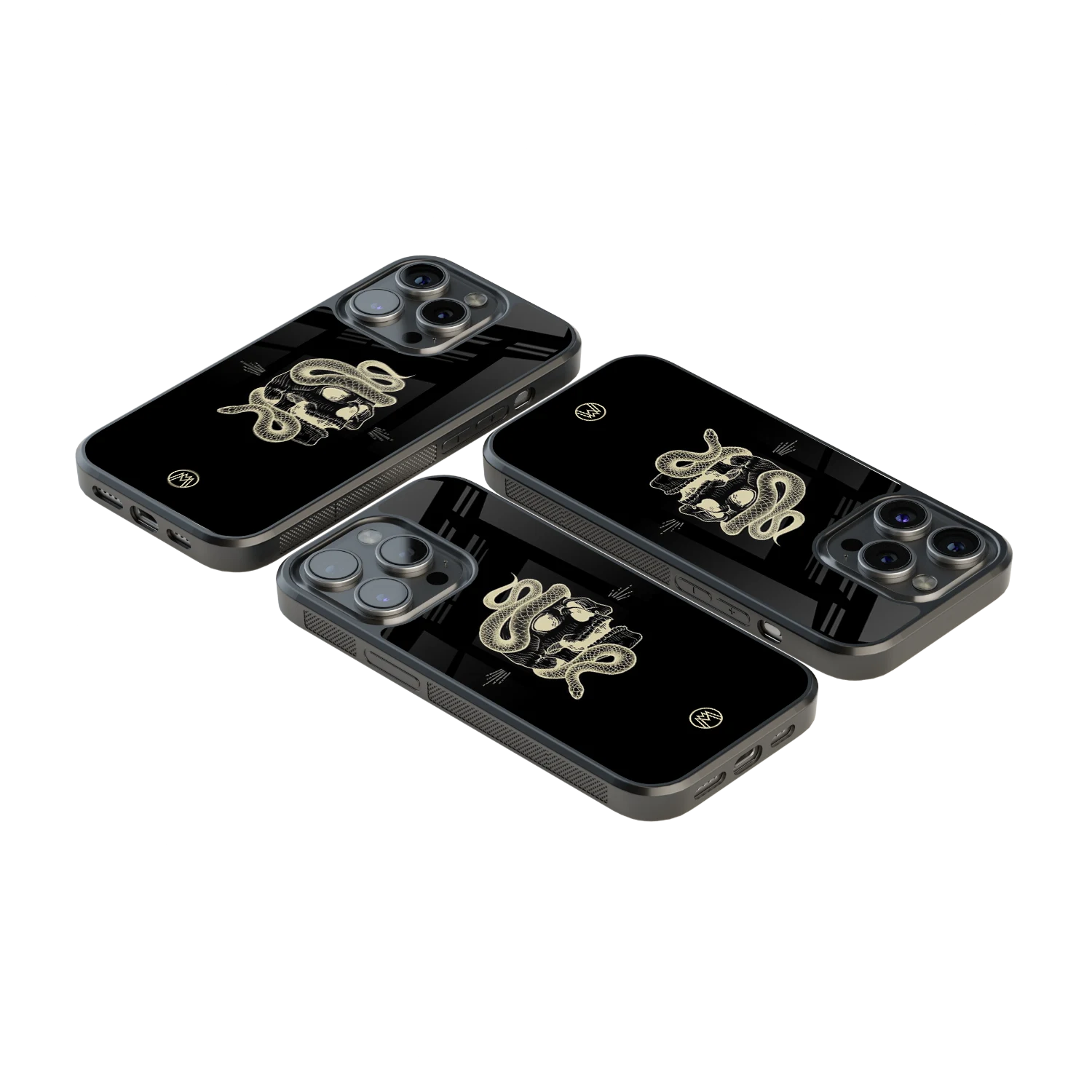 Luxury Glass Back Mobile Cover for iPhone, Samsung Galaxy, OnePlus, Pixel, Redmi & More