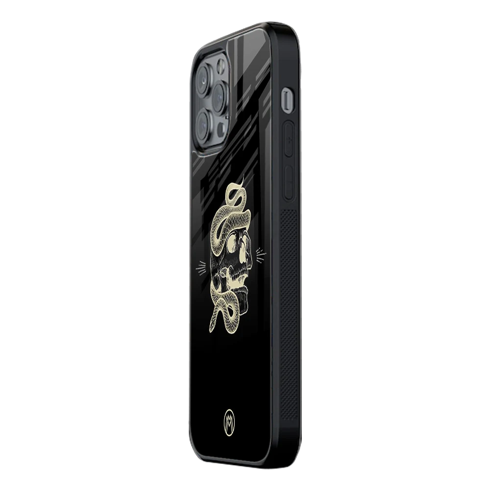 Slim Glass Back Phone Case for Multiple Brands iPhone, Samsung, Redmi, OnePlus, Oppo, Vivo