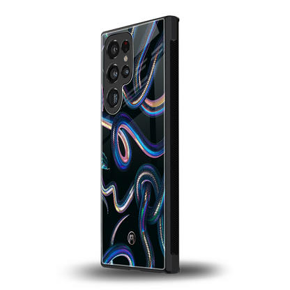 serpent back phone cover | glass case for samsung galaxy s23 ultra