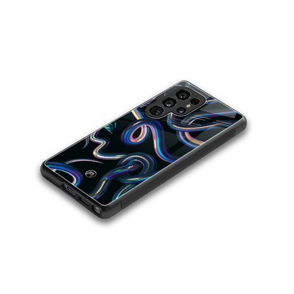 serpent back phone cover | glass case for samsung galaxy s25 ultra