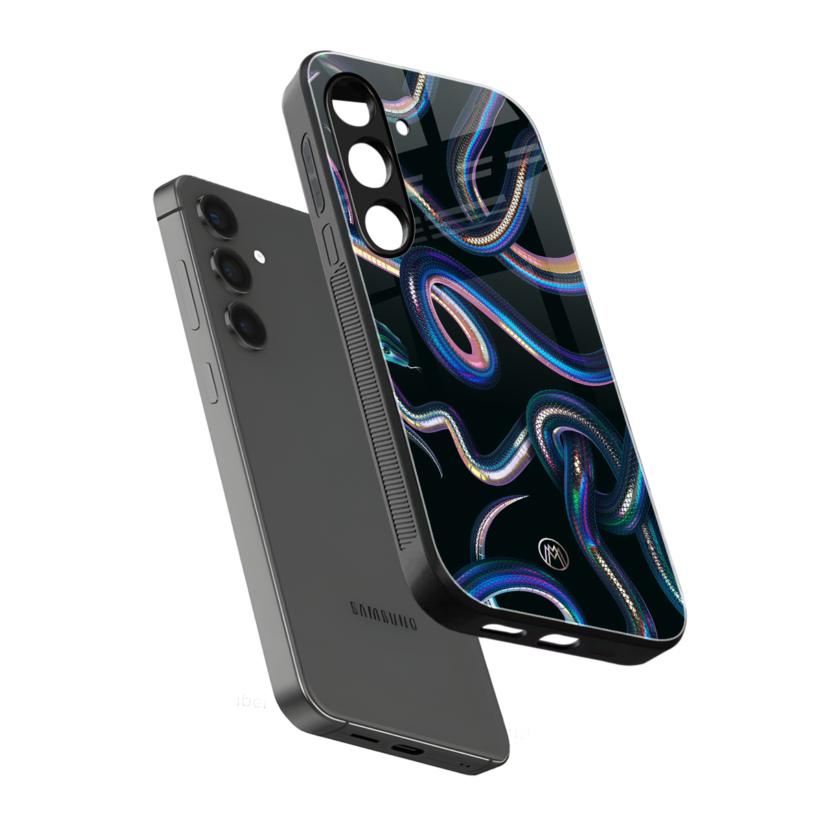 serpent back phone cover | glass case for samsung galaxy s24