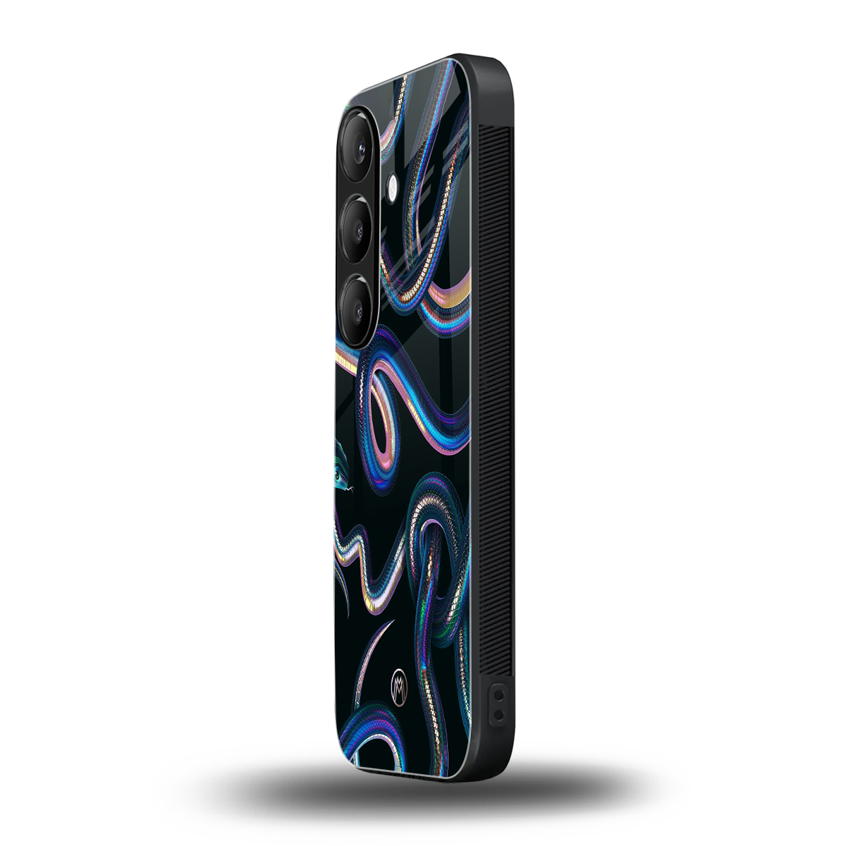 serpent back phone cover | glass case for samsung galaxy s25 plus