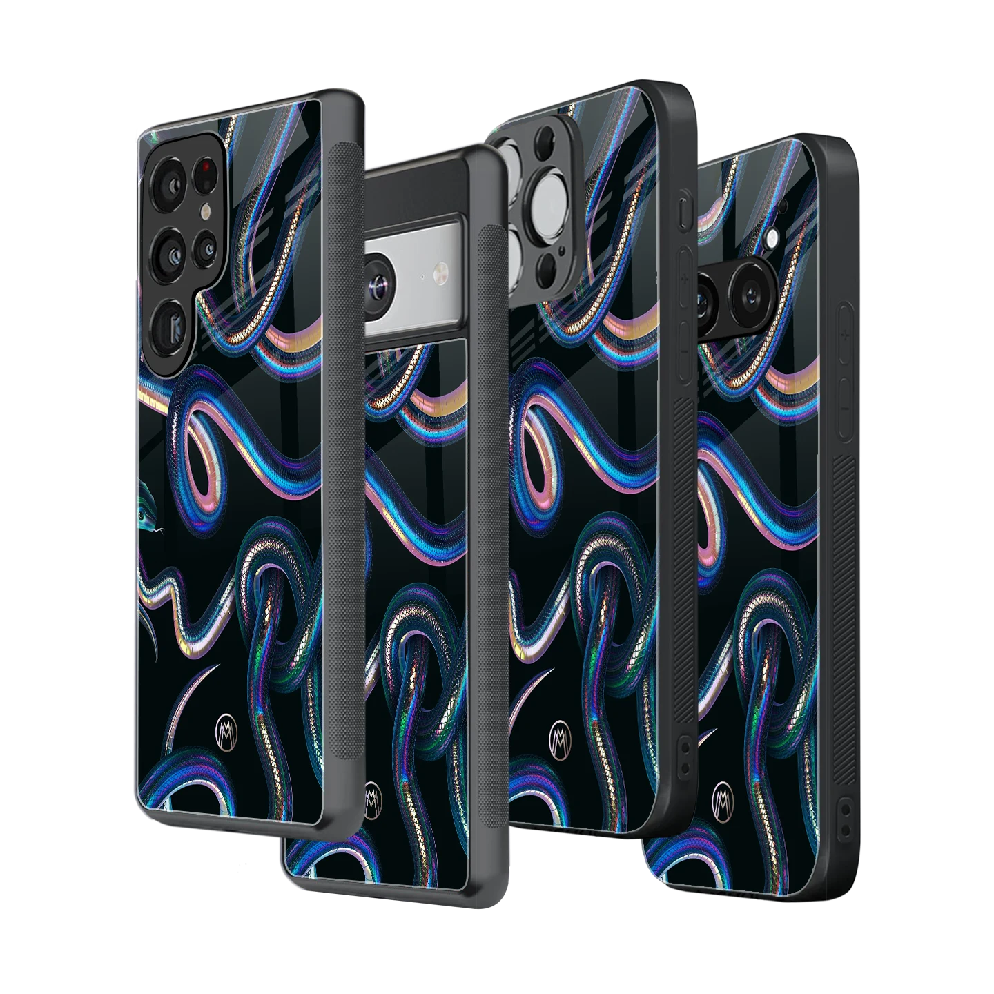 Stylish Glass Back Case for All Smartphones – iPhone, Samsung, OnePlus, Pixel, Redmi, Oppo, Vivo, Motorola