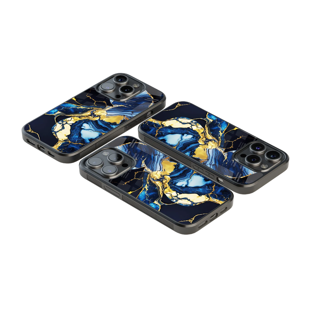 Luxury Glass Back Mobile Cover for iPhone, Samsung Galaxy, OnePlus, Pixel, Redmi & More