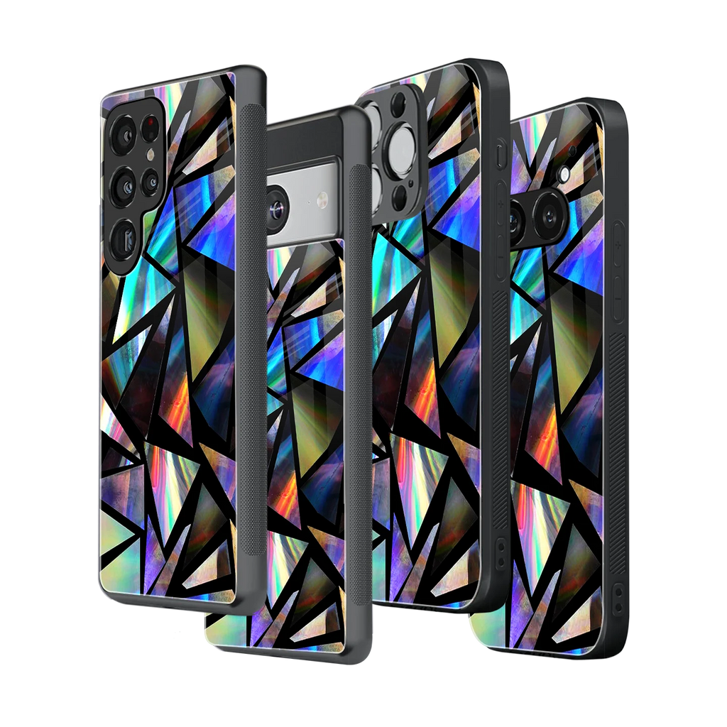 Stylish Glass Back Case for All Smartphones iPhone, Samsung, OnePlus, Pixel, Redmi, Oppo, Vivo, Motorola