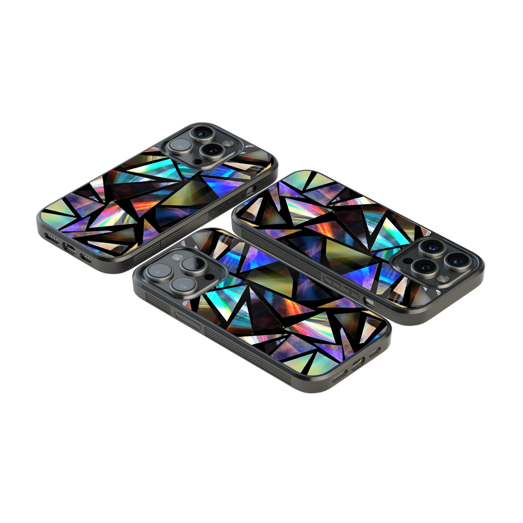 Luxury Glass Back Mobile Cover for iPhone, Samsung Galaxy, OnePlus, Pixel, Redmi & More