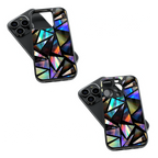 Trendy Glass Back Mobile Case for iPhone, Samsung, Redmi, OnePlus, Google Pixel, Motorola