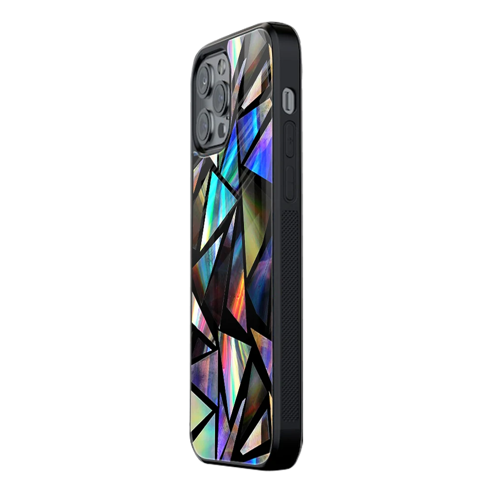 Slim Glass Back Phone Case for Multiple Brands iPhone, Samsung, Redmi, OnePlus, Oppo, Vivo