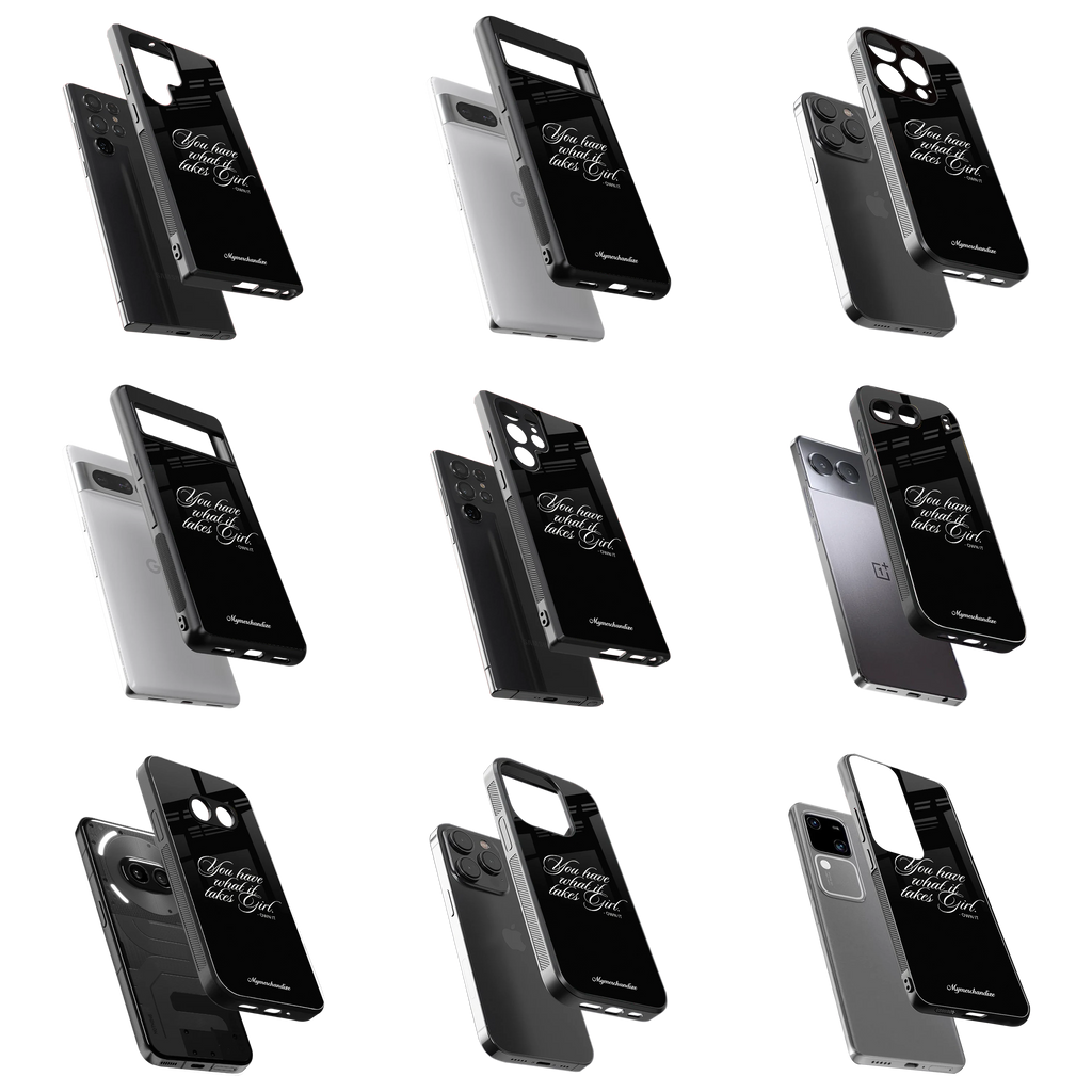 Durable Glass Back Mobile Case for iPhone, Samsung, OnePlus, Google Pixel, Redmi, Vivo, Oppo