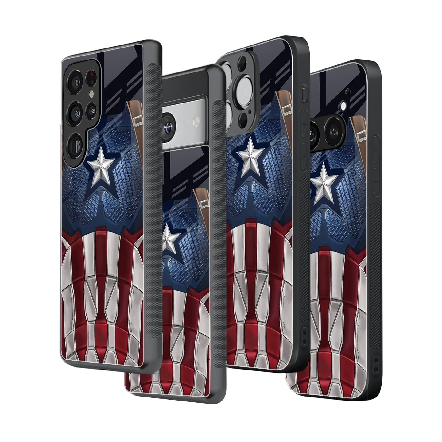 Stylish Glass Back Case for All Smartphones iPhone, Samsung, OnePlus, Pixel, Redmi, Oppo, Vivo, Motorola